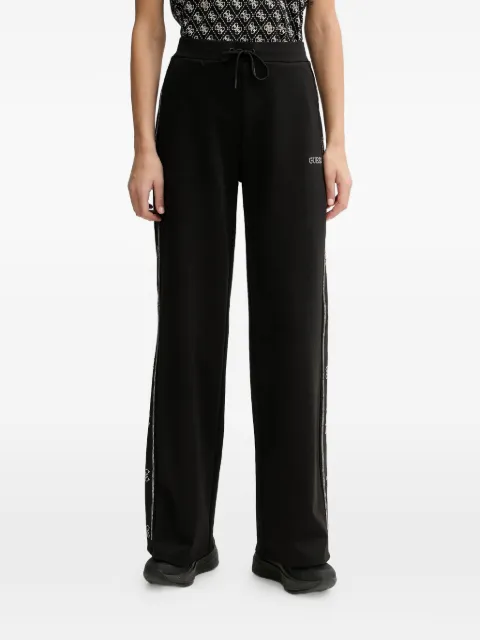 GUESS USA logo-detail embellished track pants
