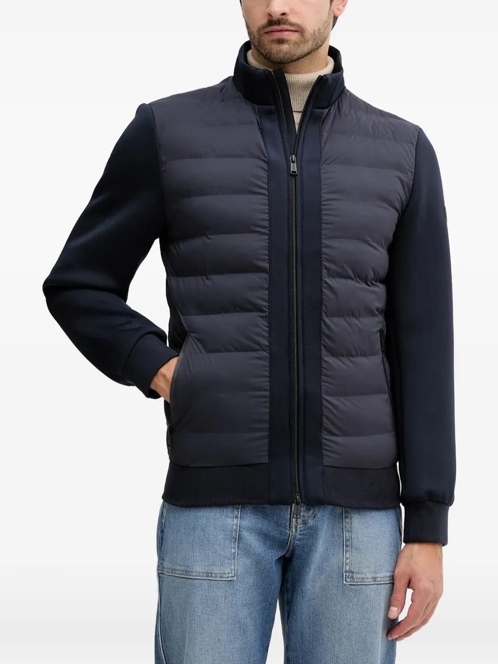 GUESS USA padded zip-up jacket | azul | Image 1