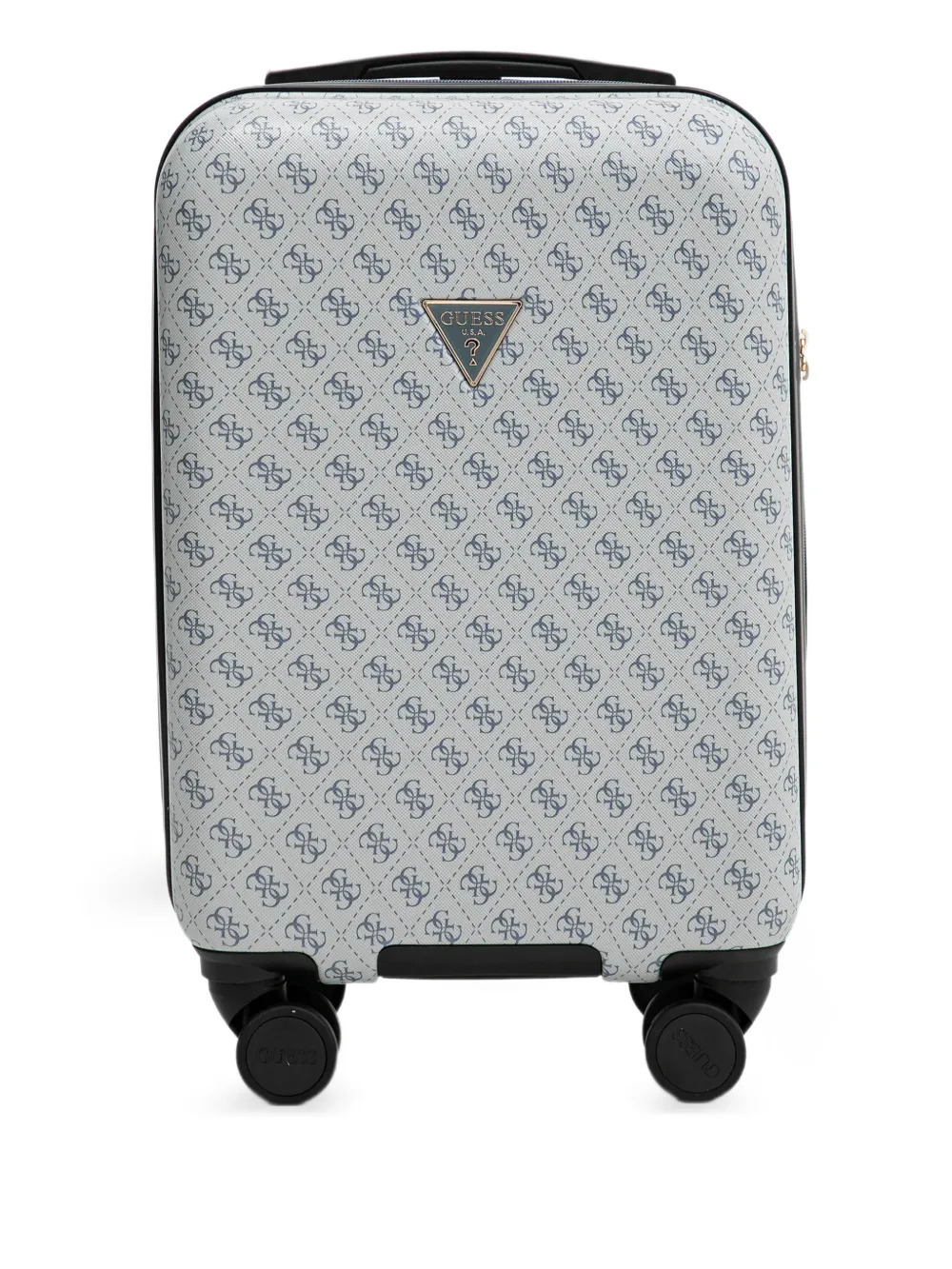 GUESS USA Jesco logo-patterned suitcase - Toni neutri