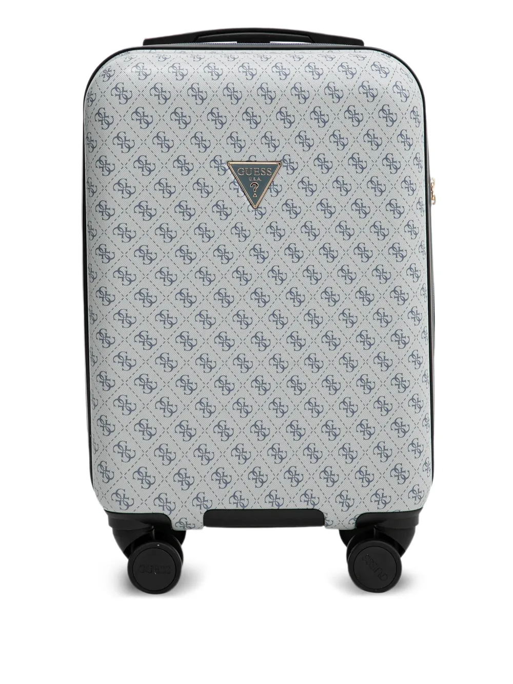 GUESS USA Jesco logo-patterned suitcase - Toni neutri