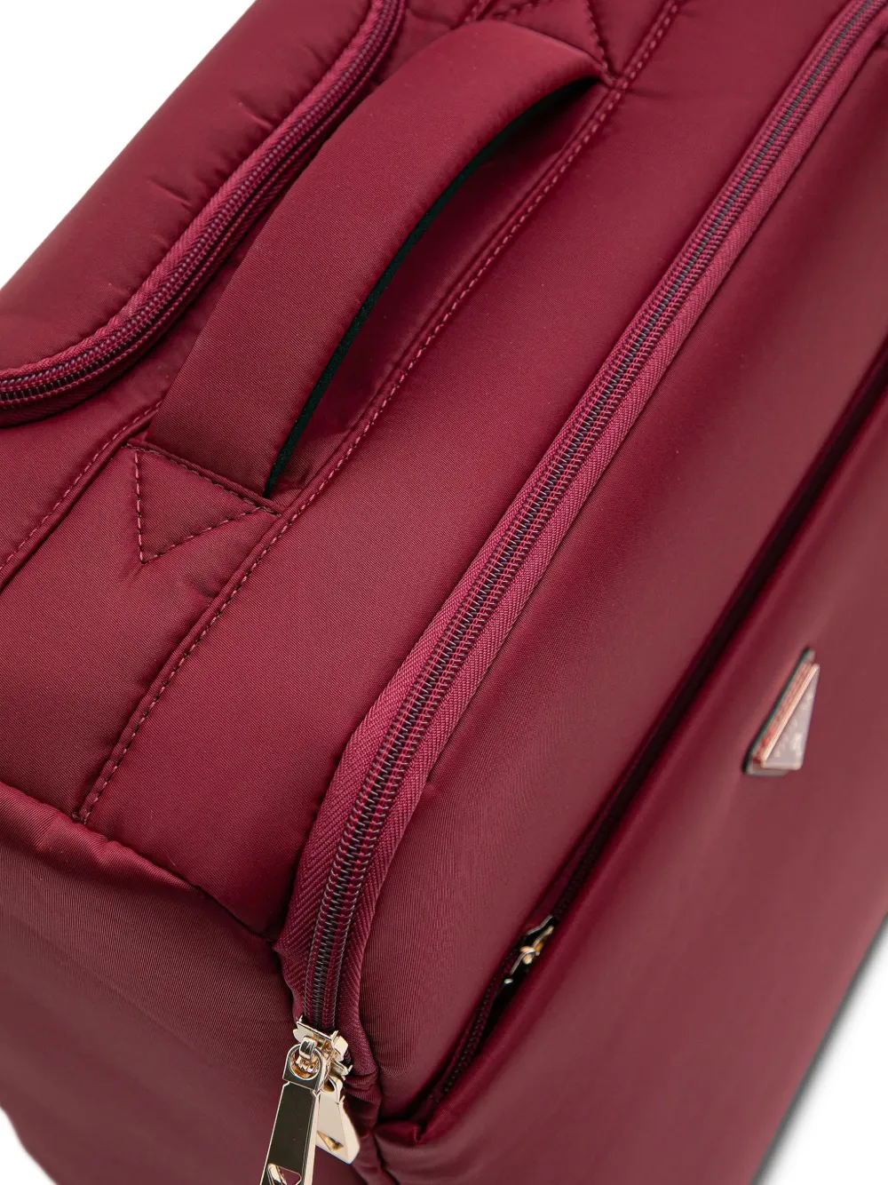 GUESS USA Reistas met logoplakkaat Rood