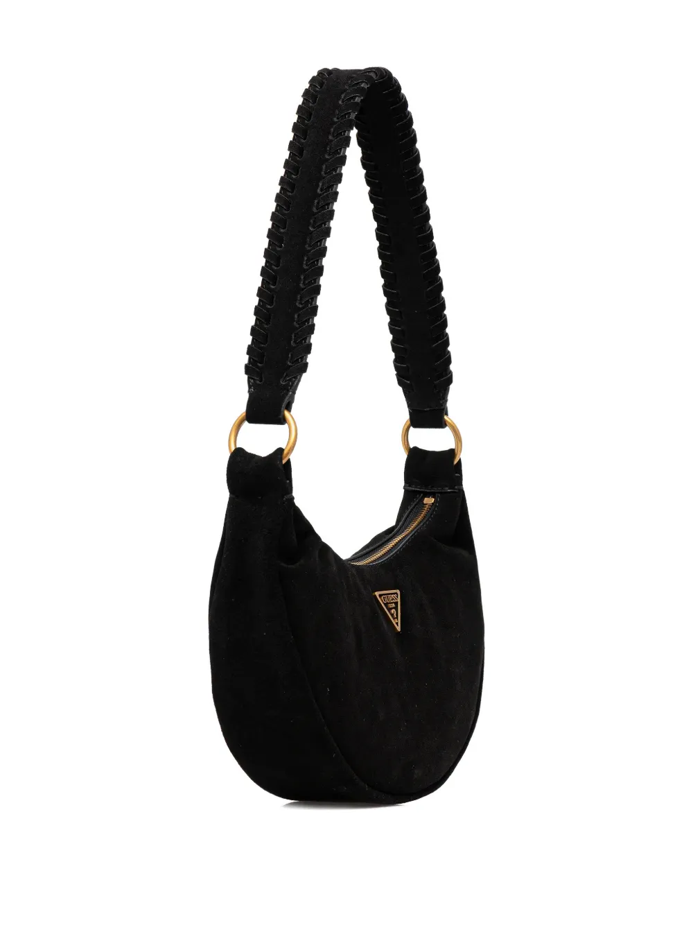 GUESS USA mini Amita logo-plaque tote bag - Zwart