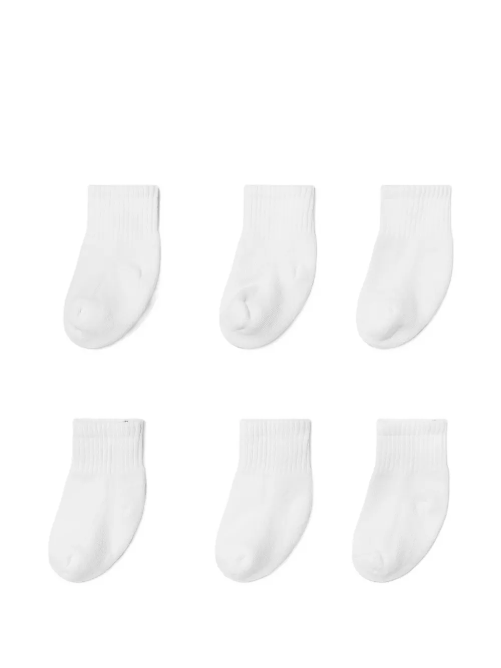 Lacoste Kids logo socks (set of six) - Wit