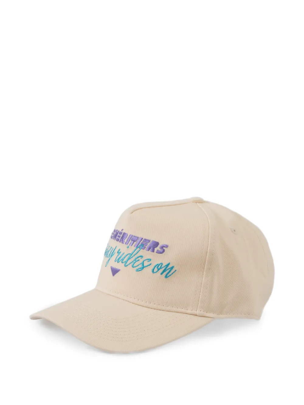  Les Héritiers Embroidered Jetski Cap - Neutrals 