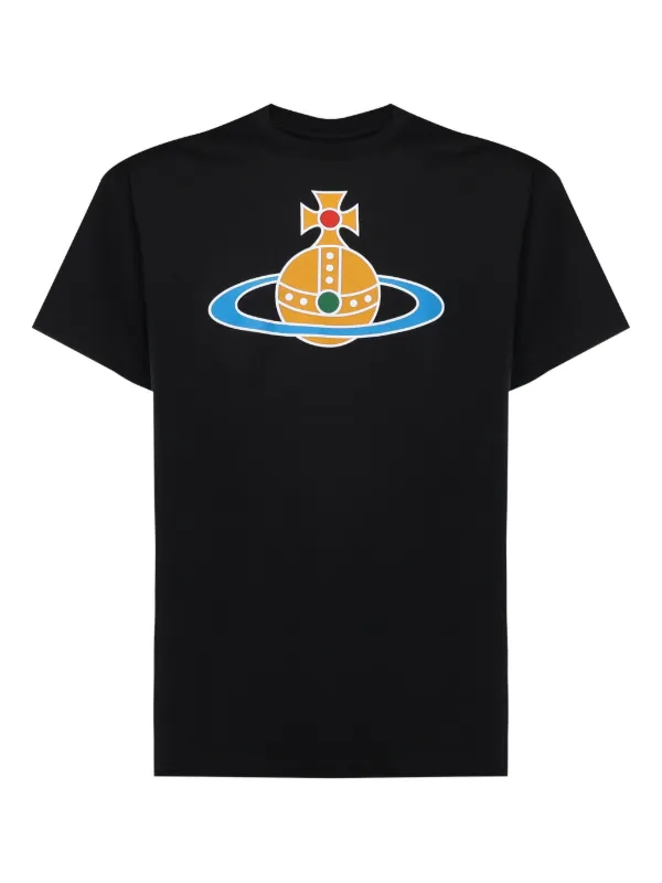 Vivienne Westwood Oversized Orb Classic T-shirt in Black