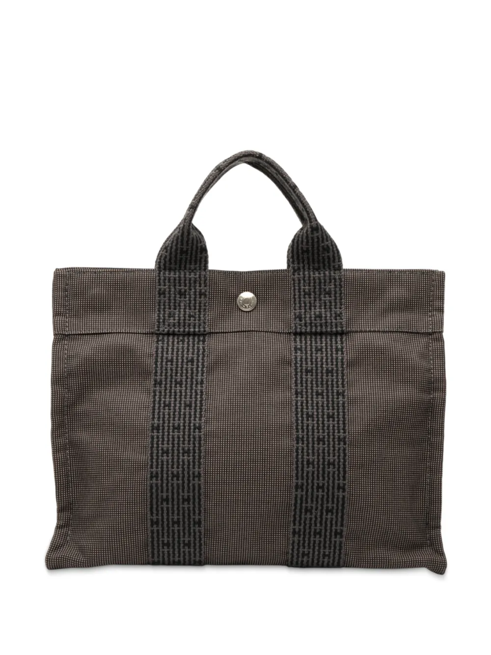 Hermès Pre-Owned 1990-2010 Canvas Herline PM tote bag | Grey | Image 1