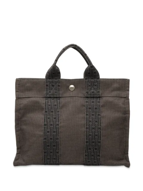 Hermès Pre-Owned 1990-2010 Canvas Herline PM tote bag