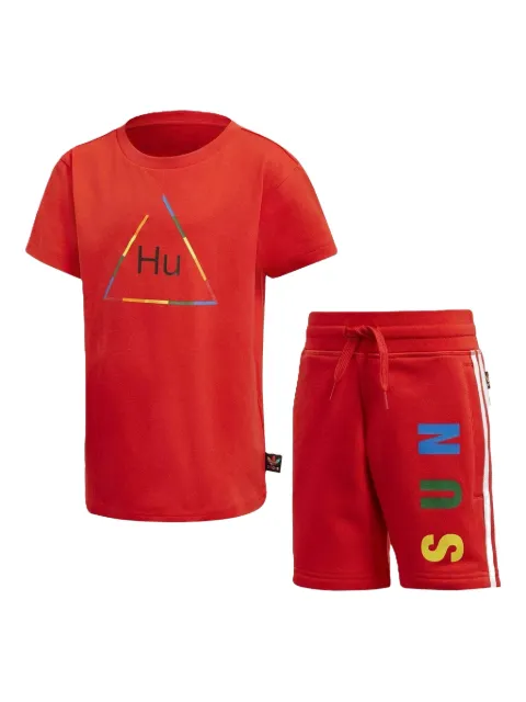 adidas Kids x Pharrell Williams printed shorts set