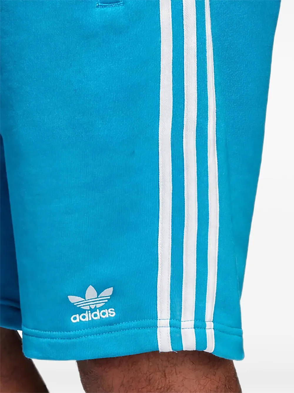 adidas Originals 3-Stripe track shorts Blauw