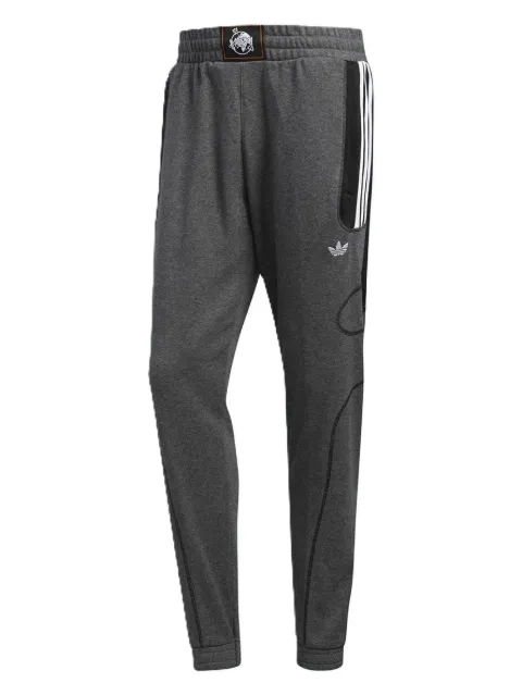 adidas stripe detail track pants