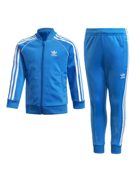 adidas Kids Superstar logo-detail tracksuit