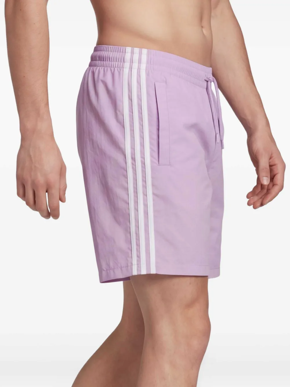 adidas Zwembroek met drie strepen Paars