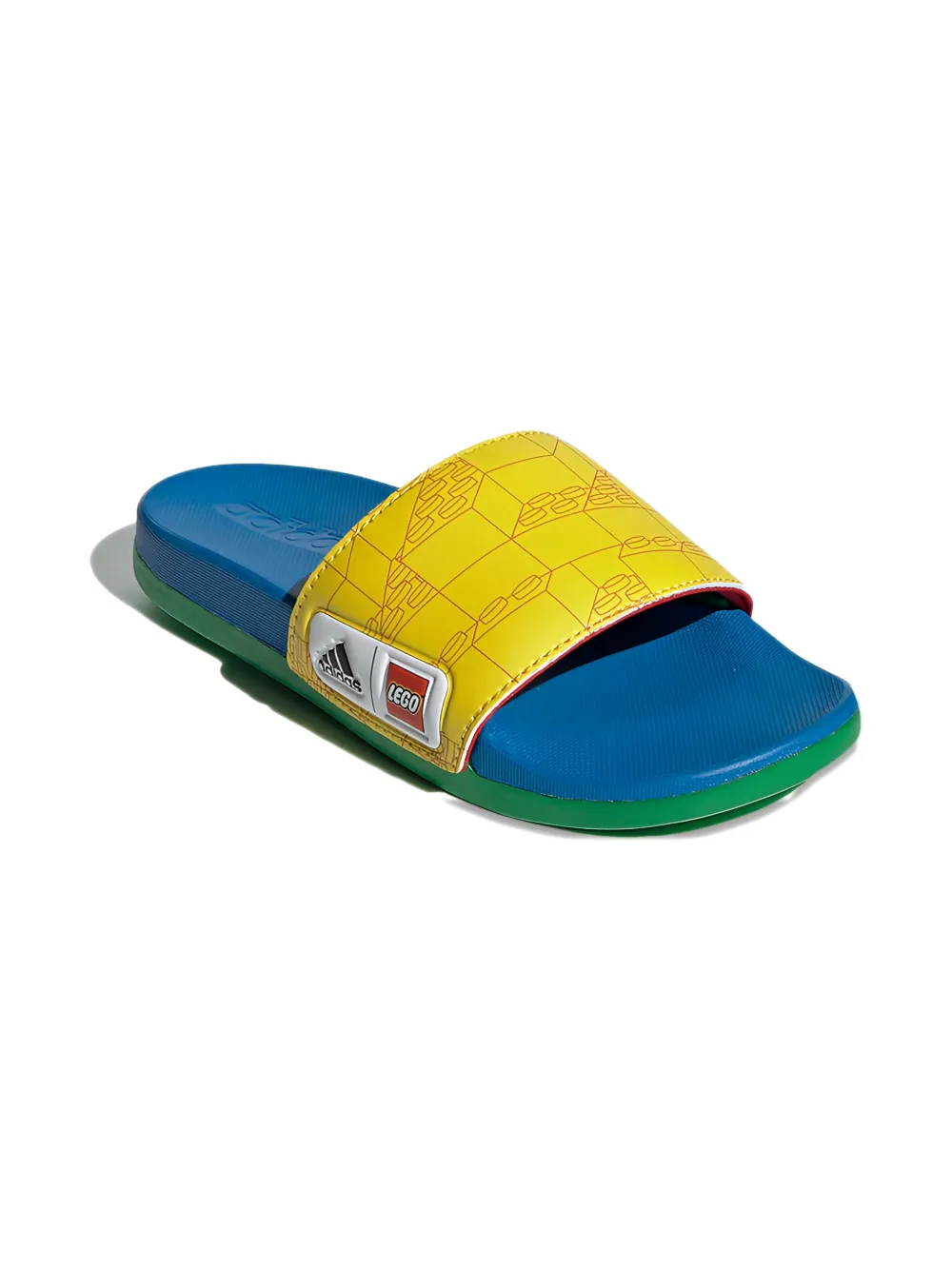 adidas Kids x Lego Adilette slides - Gelb