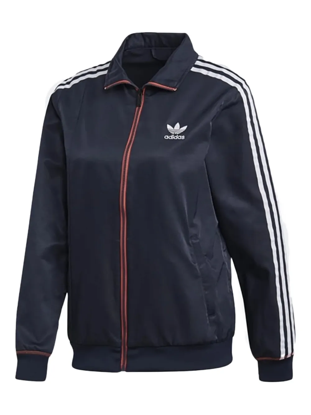 adidas Gestreifte Sportjacke - Blau