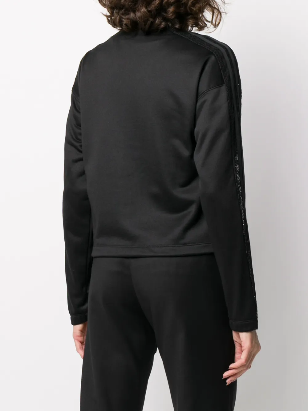 adidas Originals Lace Track Jacket WMNS "Black" Zwart