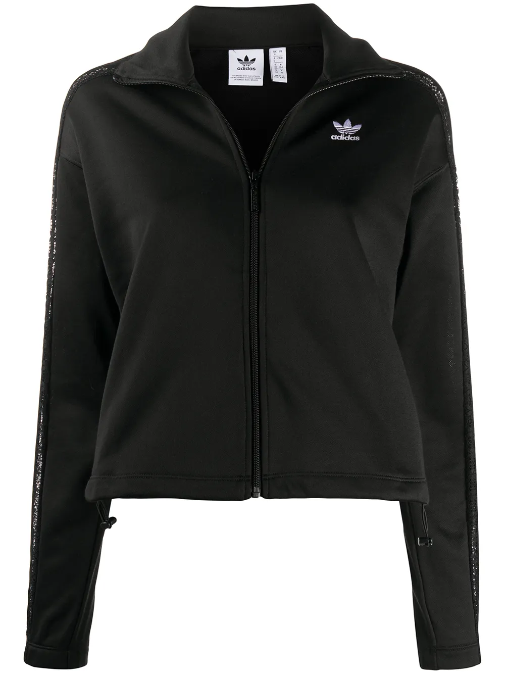 adidas Originals Lace Track Jacket WMNS "Black" - Schwarz