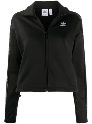 Adidas x Sporty ＆ Rich ストライプ ウインドブレーカー | グリーン