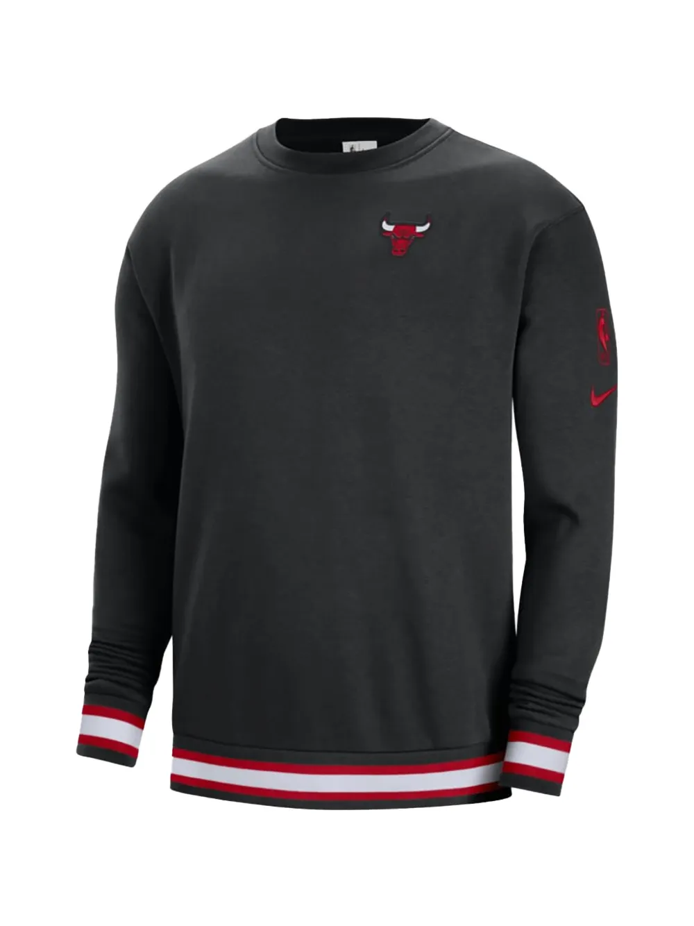 Nike Chicago Bulls crew-neck T-shirt - Grigio