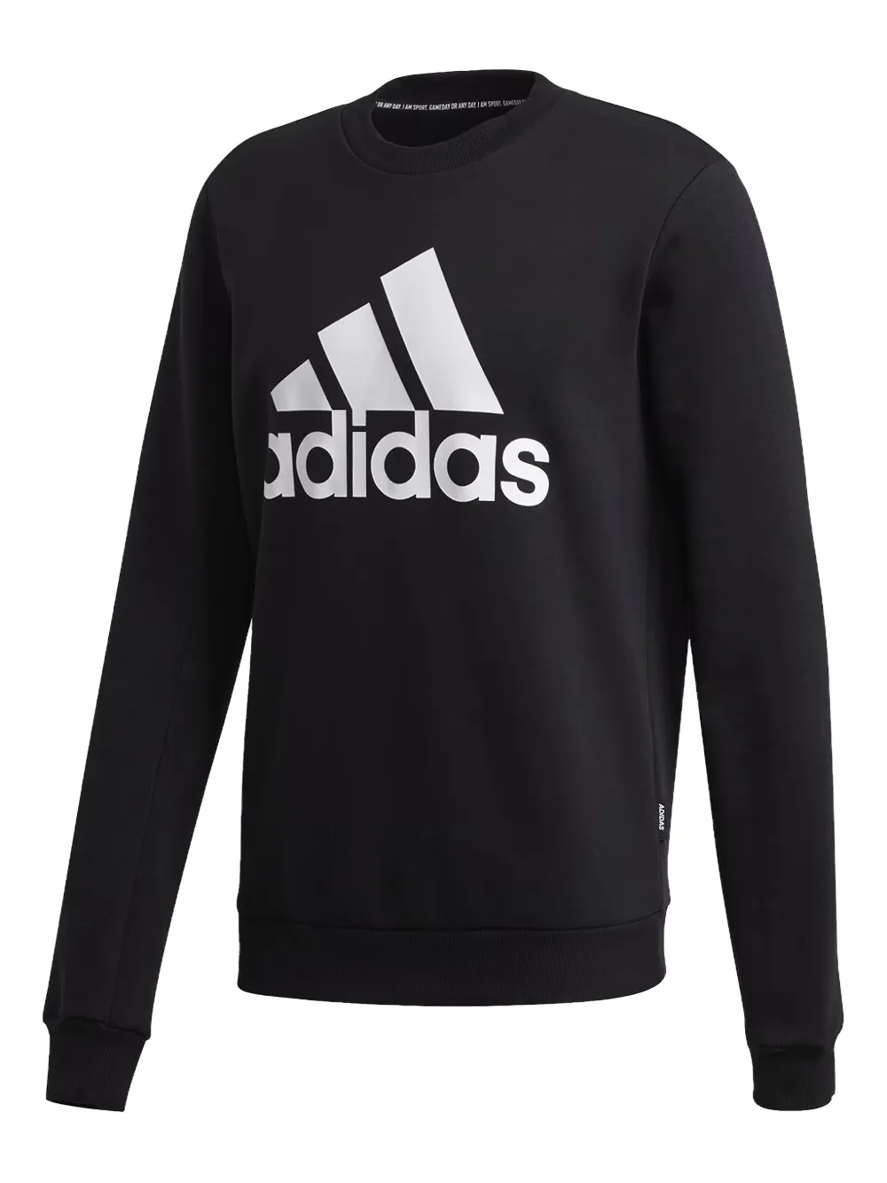 adidas Felpa Badge of Sport in pile - Nero