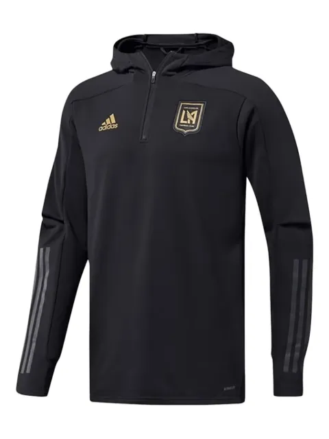 adidas logo-detail hoodie