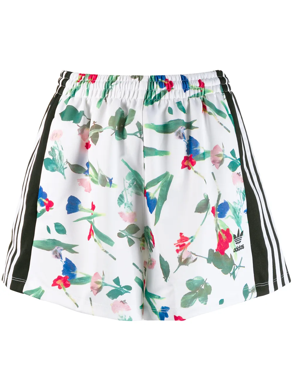 adidas Shorts a fiori - Bianco