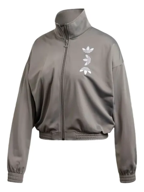 adidas logo-print track jacket