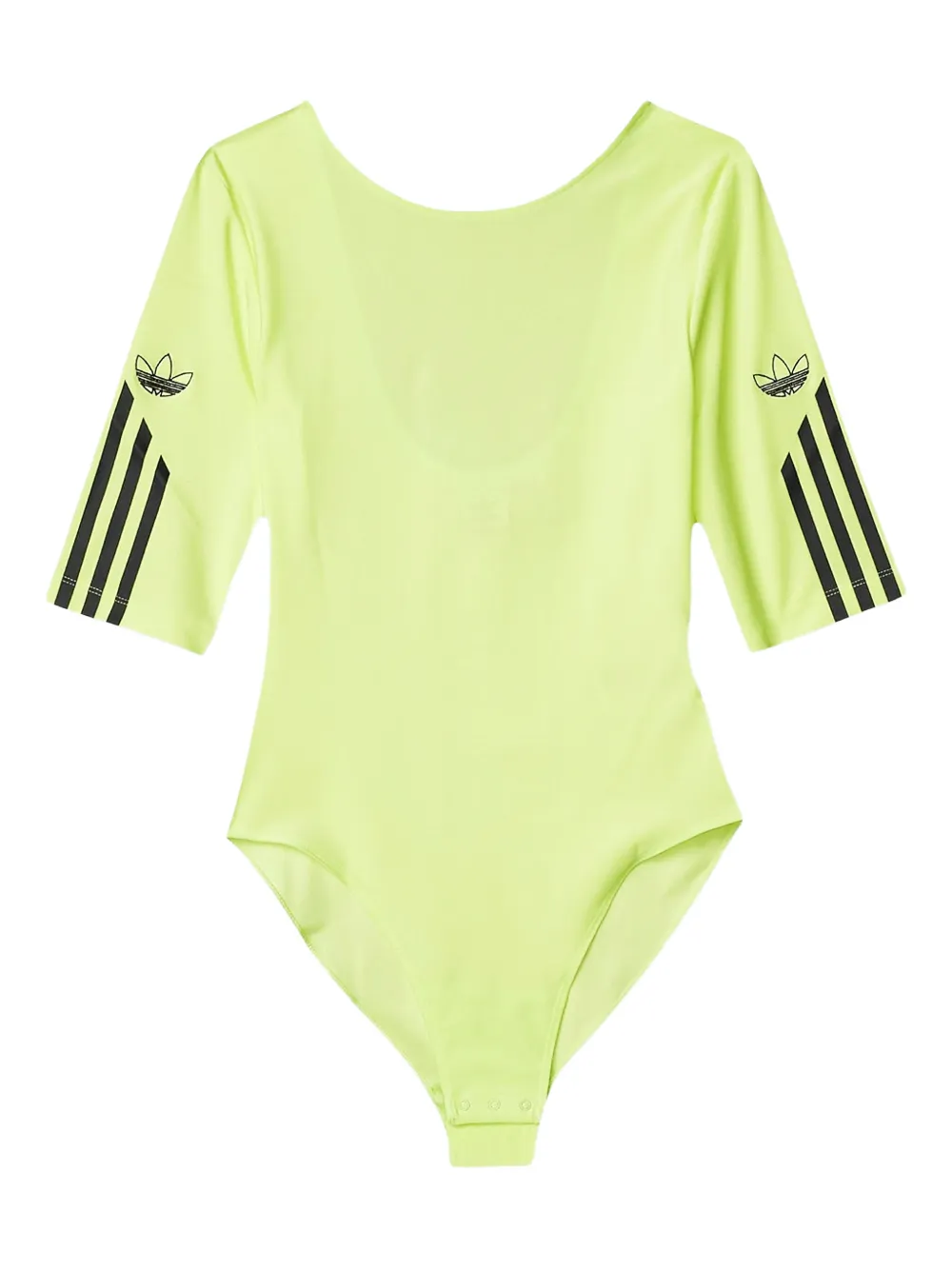 adidas Gestreifter Body - Gelb