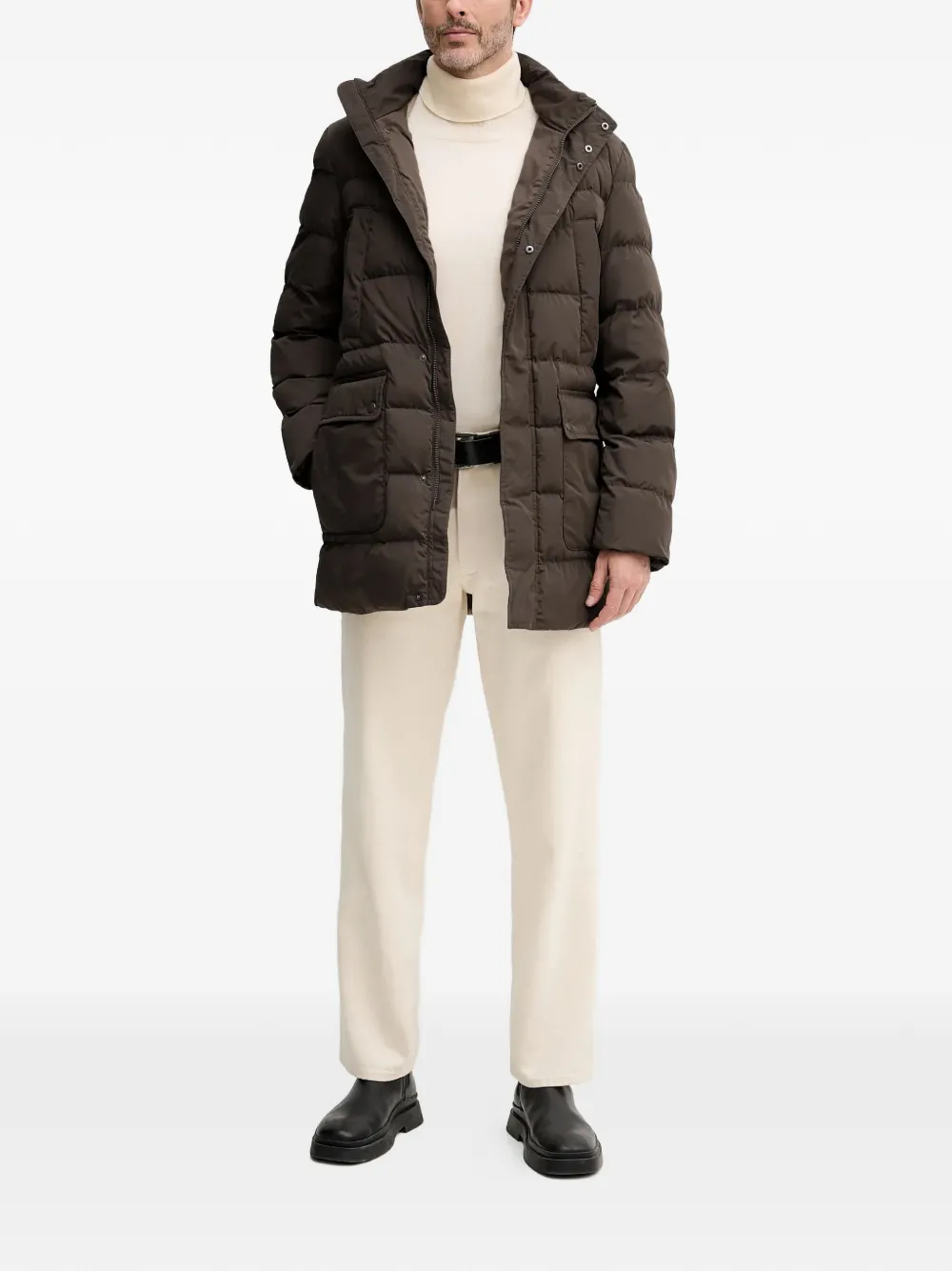 Geox hooded-neck padded jacket | Chamarras con plumón y capitonadas | Image 2