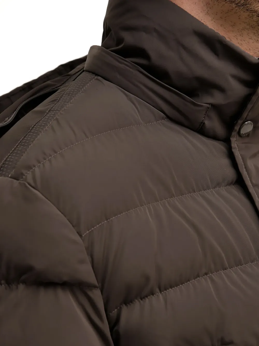 Hooded-Neck Padded Jacket