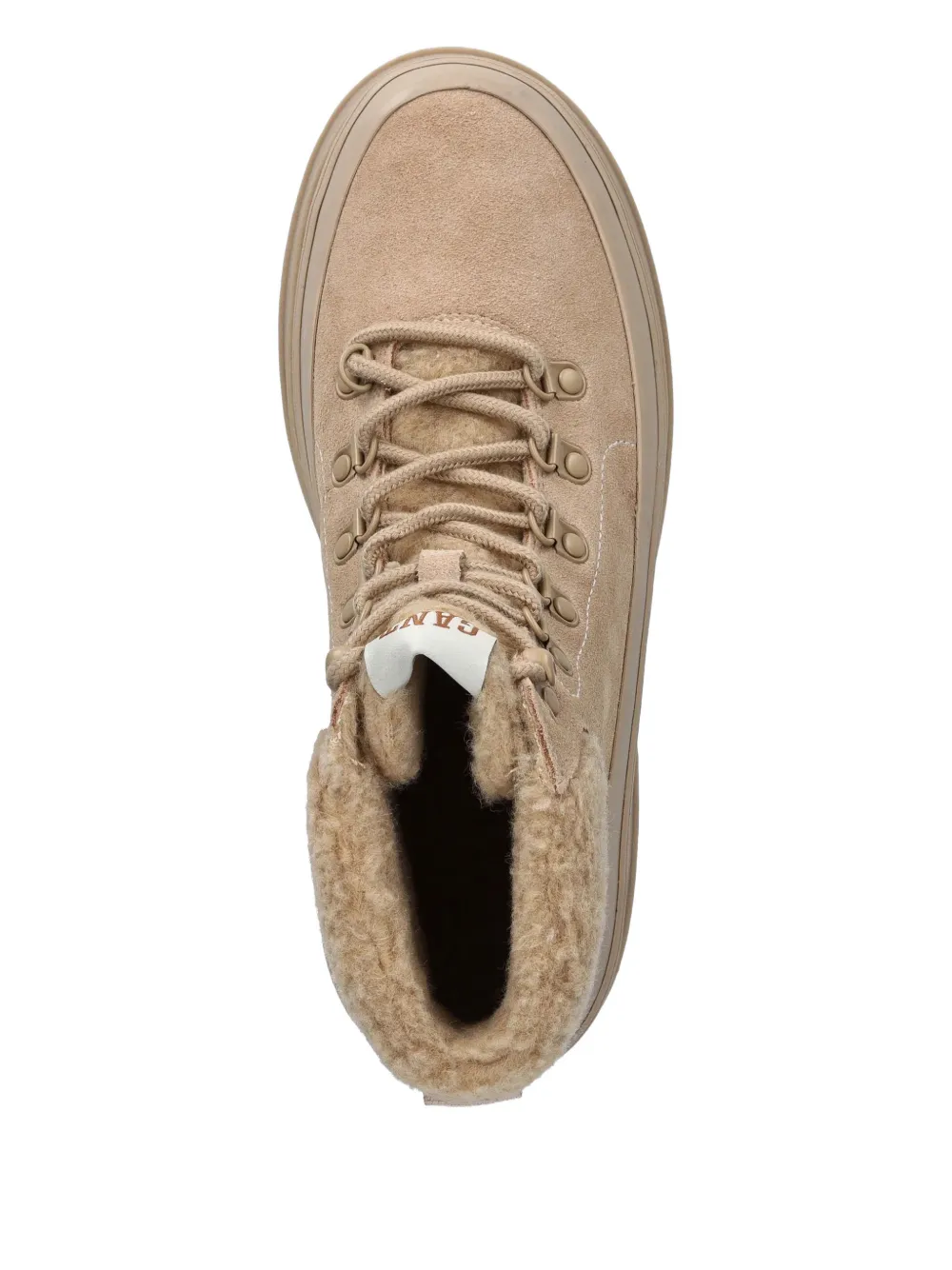 Gant Wintly enkellaarzen met veters Beige