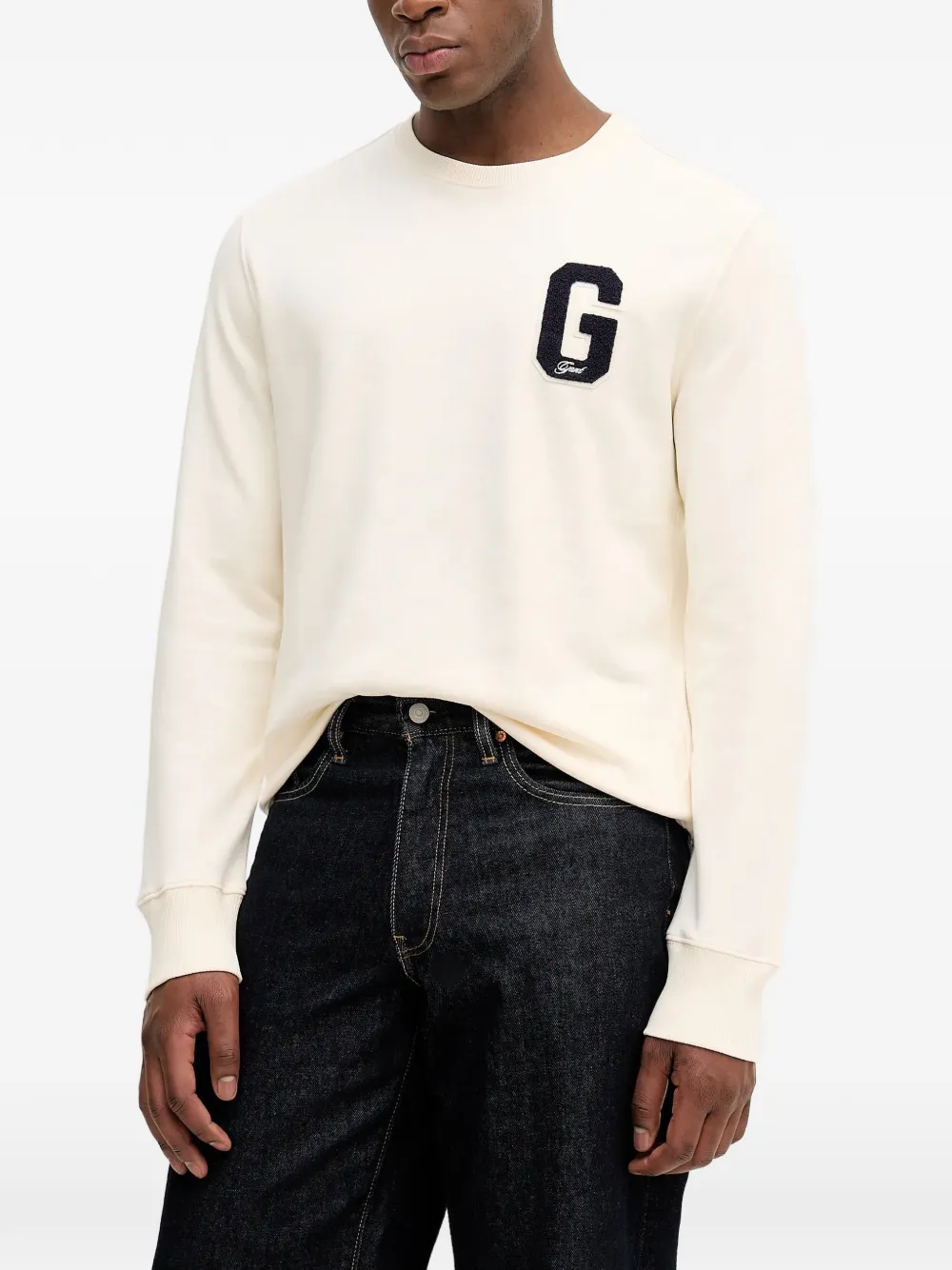 Gant appliqué sweater | blanc | Image 1