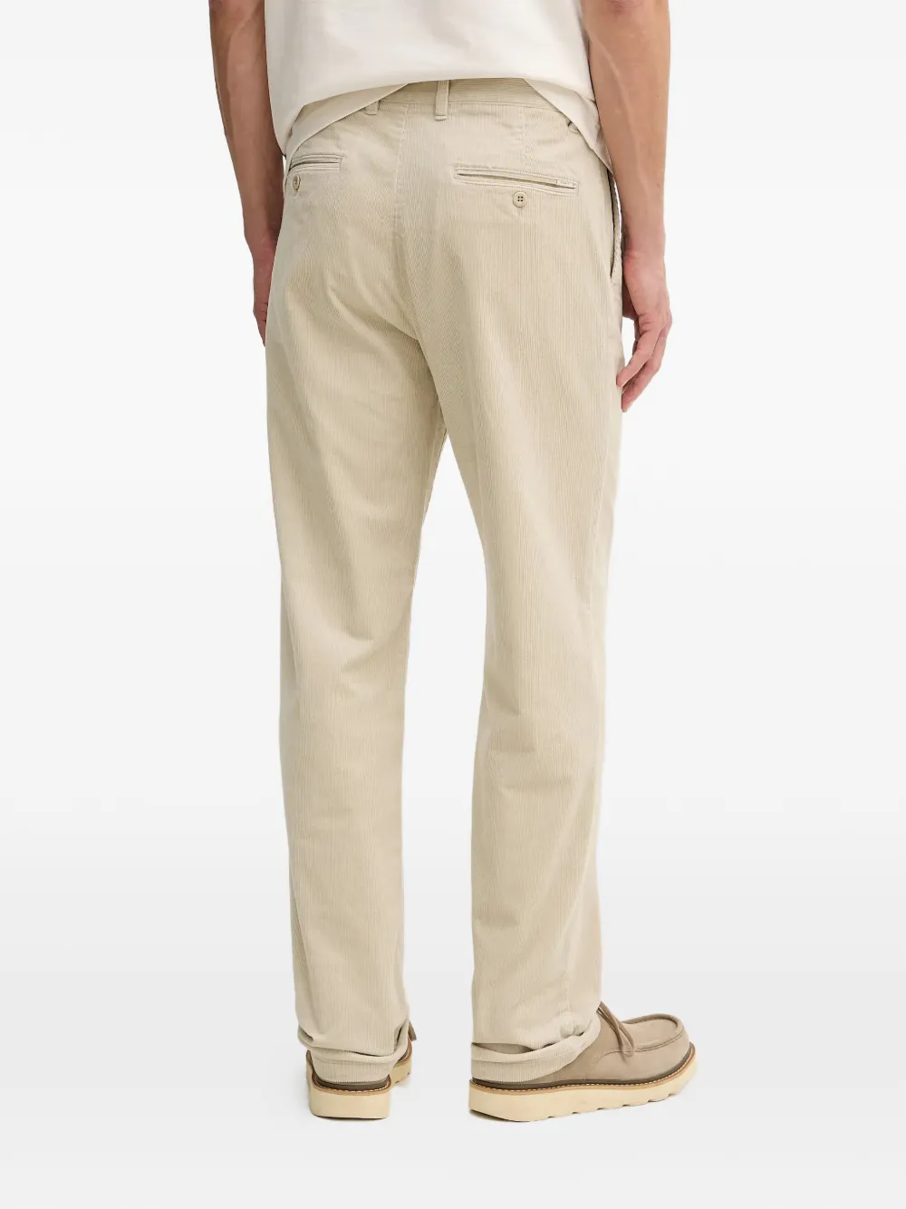 Gant Ribfluwelen broek Beige