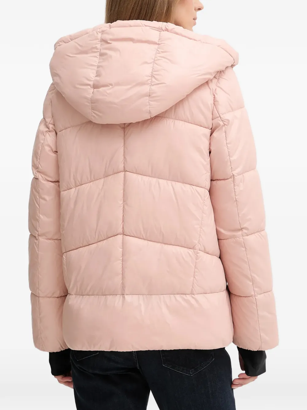  Geox Quilted-pattern Padded Jacket - Pink 