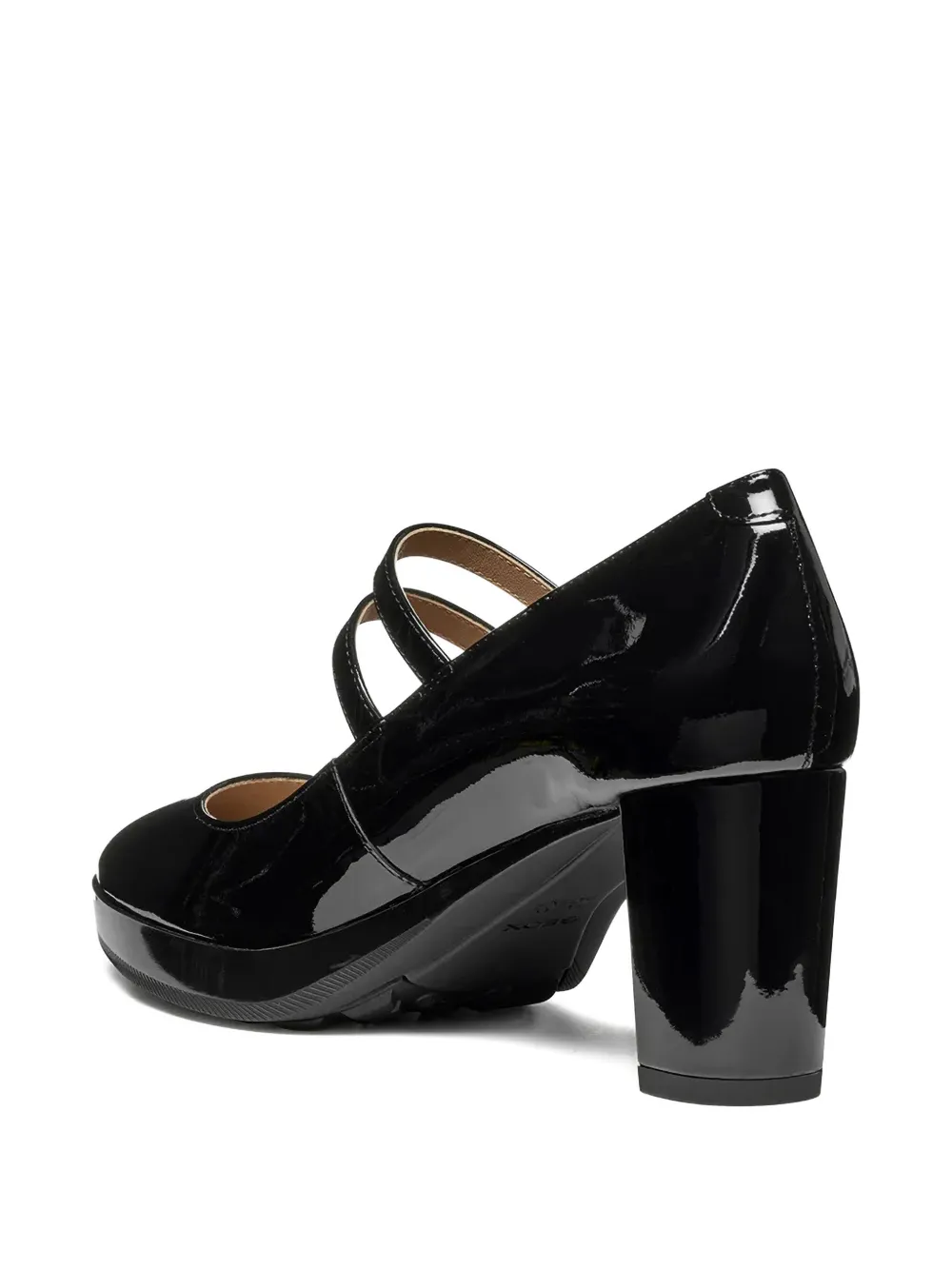 Geox Walk Pleasure buckle-strap pumps Zwart