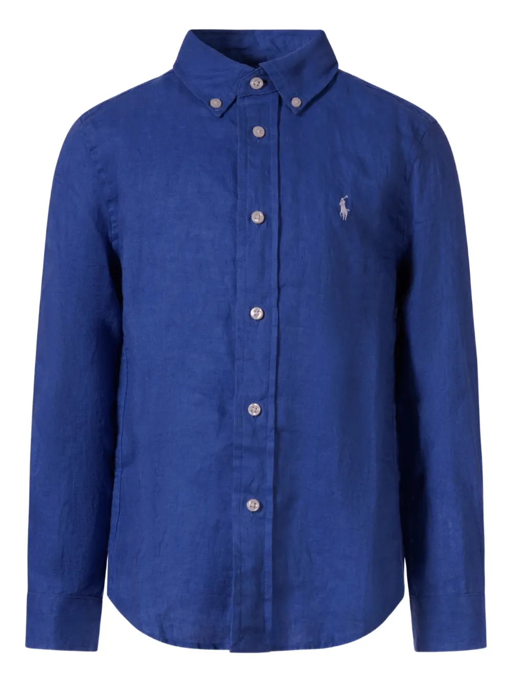 POLO RALPH LAUREN KIDS buttoned shirt - Blau