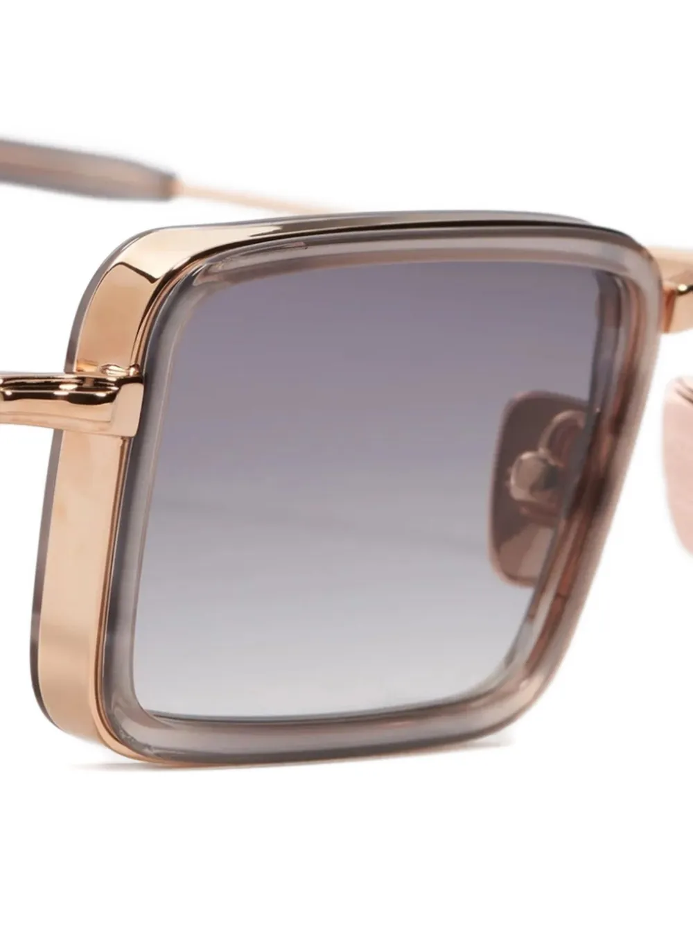  John Dalia Pierce Square-frame Sunglasses - Gold 