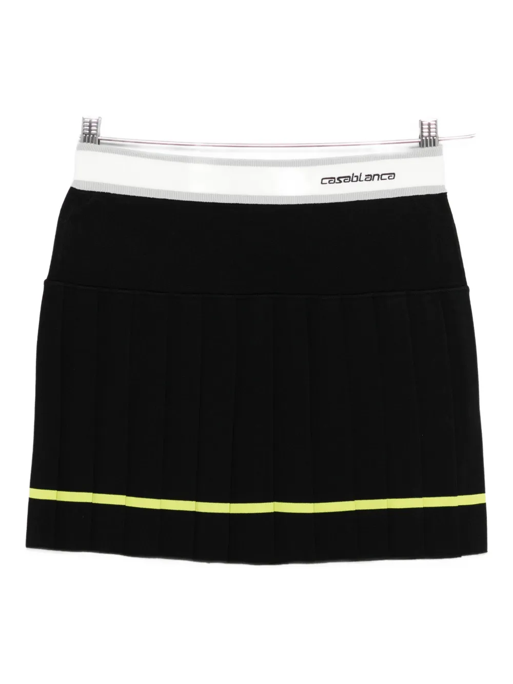 Casablanca pleated short skirt - Nero