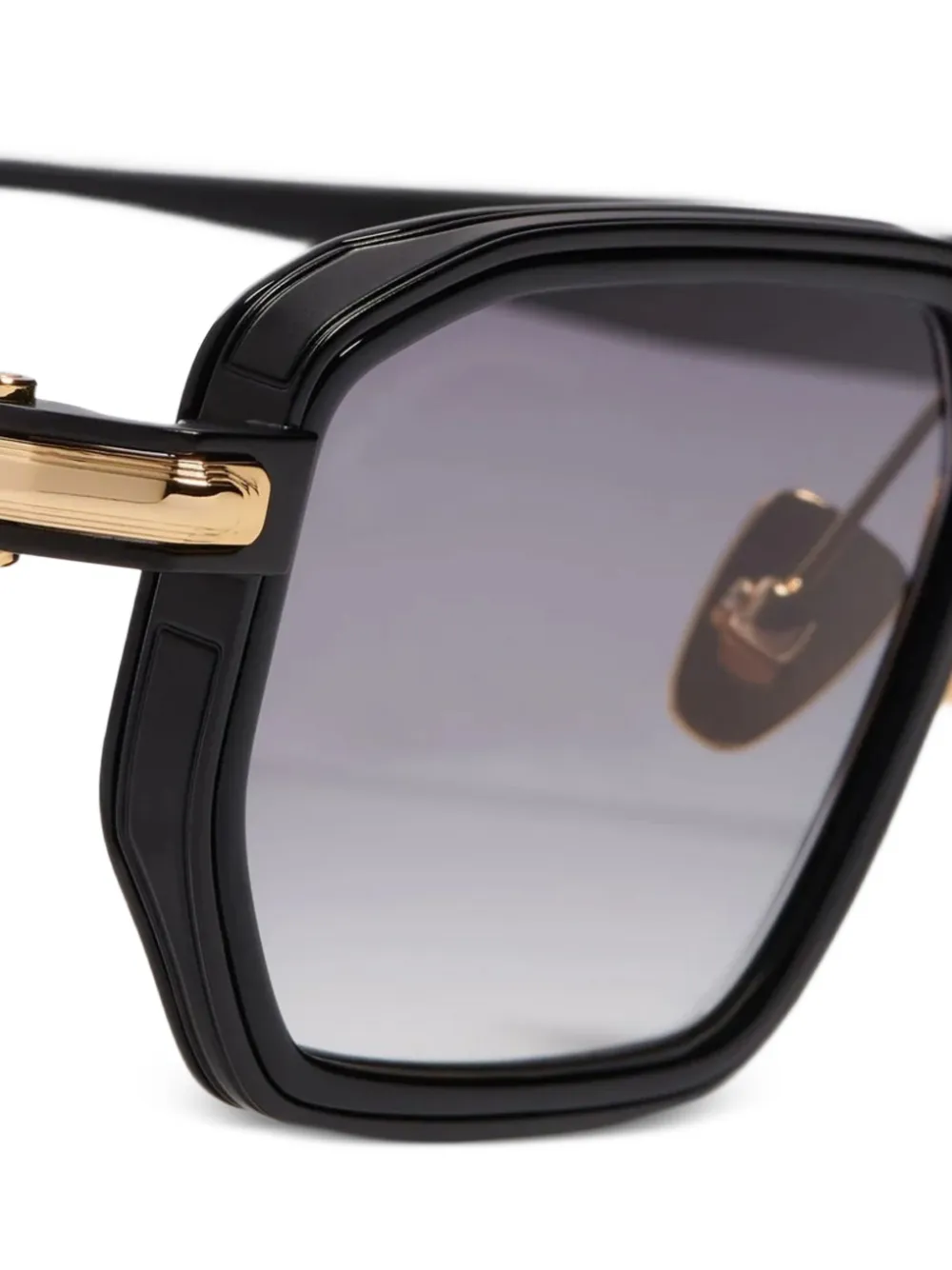  John Dalia Miles Geometric-frame Sunglasses - Black 
