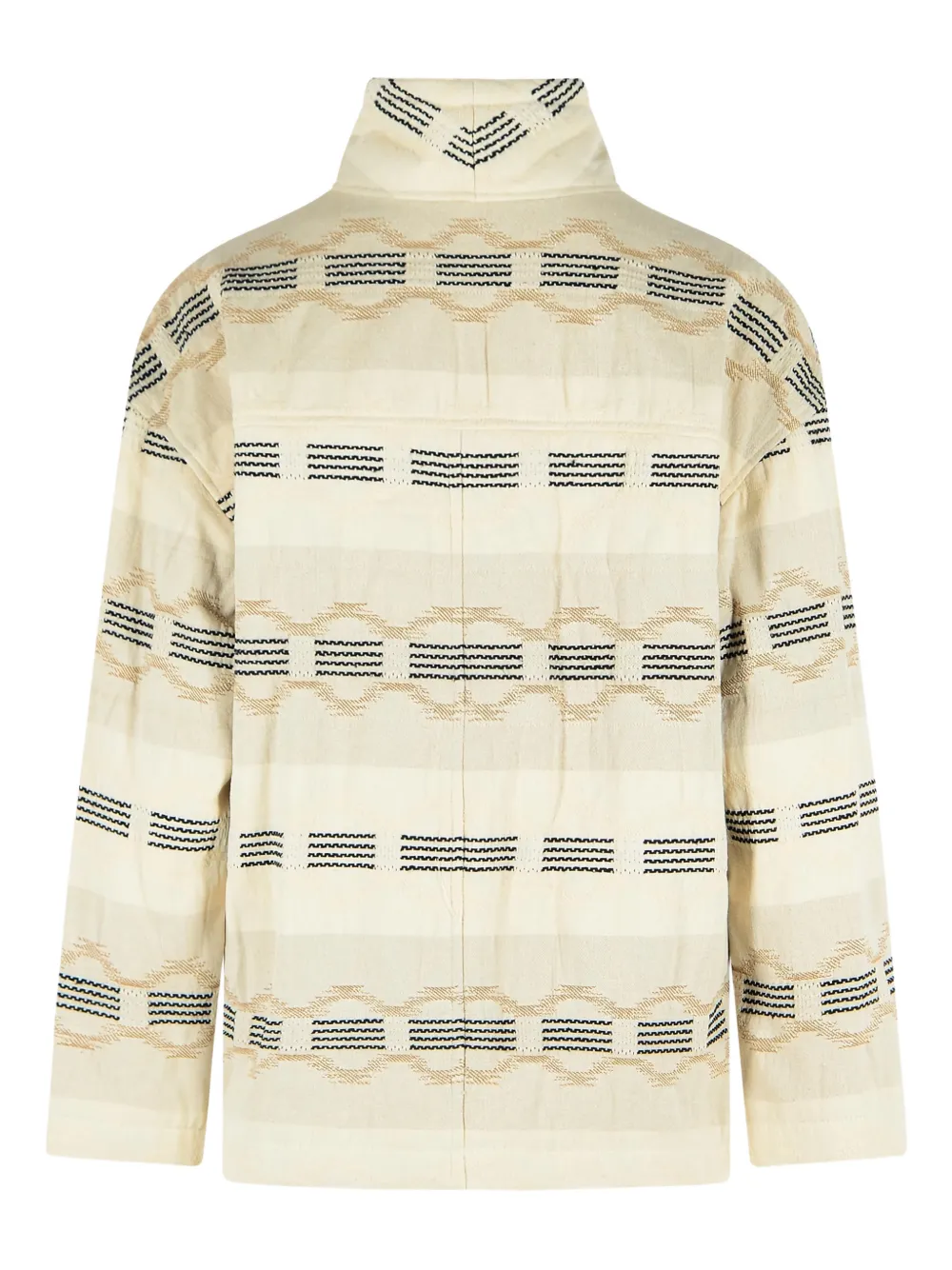 ISABEL MARANT Quayla raised-neck pattern jacket | Oversized Jackets | Image 2