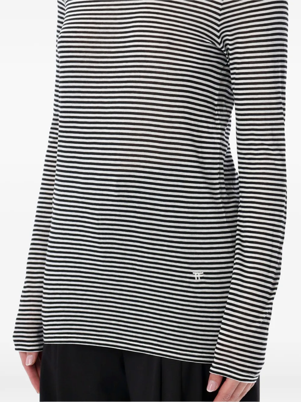TOM FORD Gestreepte tanktop Wit