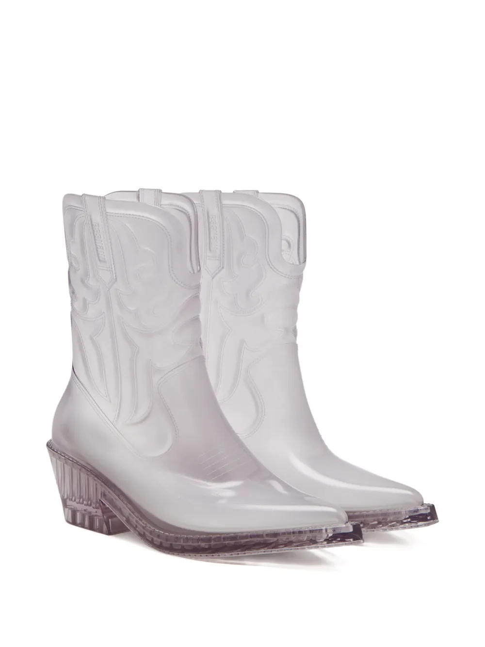 Melissa Texas Clear Boots In White