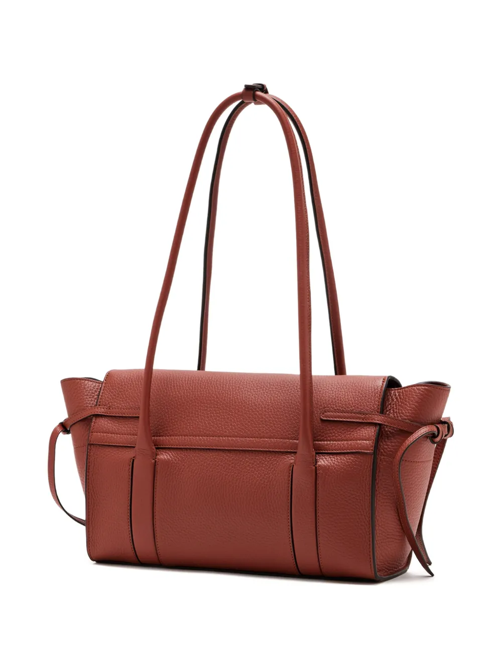 Mulberry small Soft Bayswater logo-detail shoulder bag - Bruin