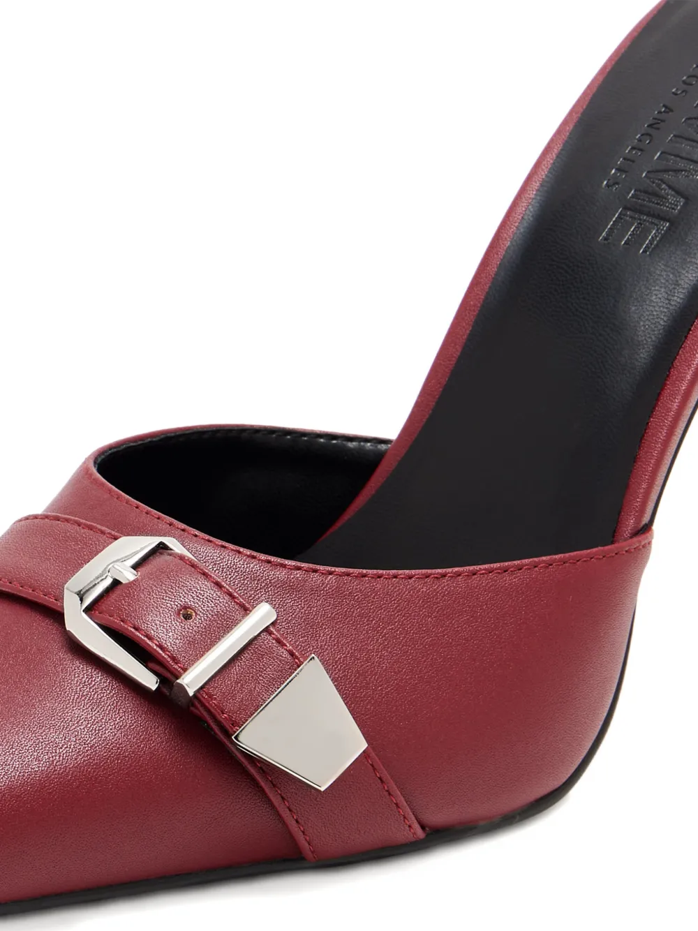 Femme La Venetia muiltjes met puntige neus Rood