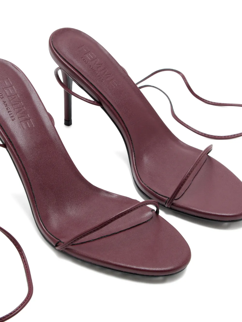 Femme La 3.0 Barely sandalen met open neus Rood