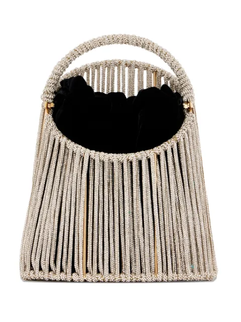 Hibourama crystal-embellished tote bag