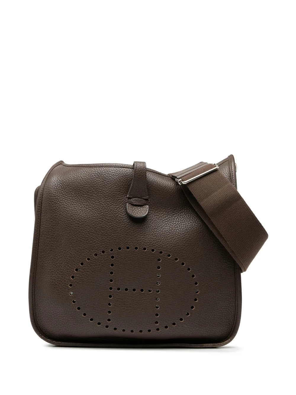 Hermès Pre-Owned 2010 Clemence Evelyne III PM Umhängetasche - Braun