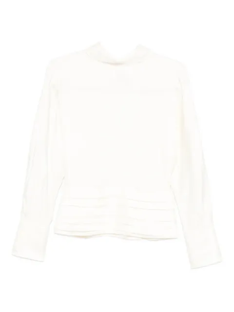 Róhe pleated top