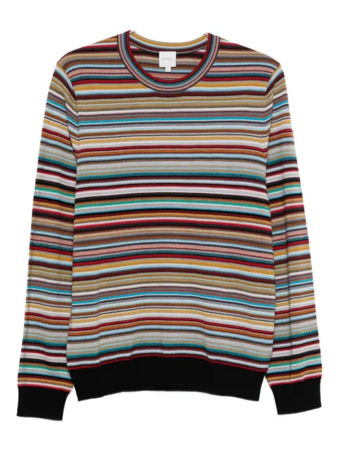 Paul Smith striped long-sleeve sweater