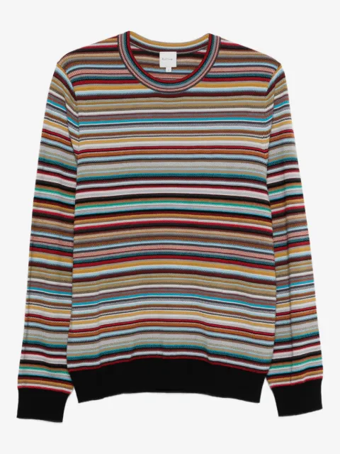 Paul Smith striped long-sleeve sweater