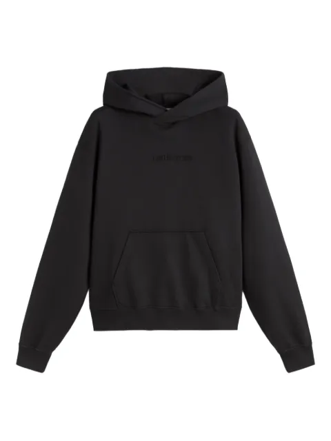 LES HÉRITIERS logo hooded sweatshirt